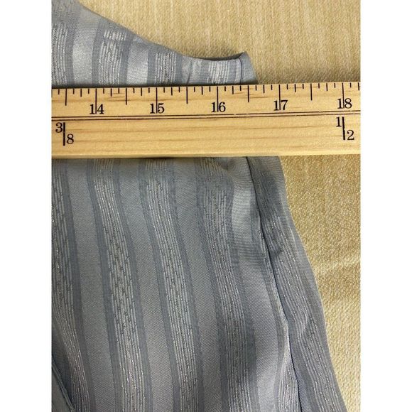 MINT & BERRY WOMENS LINED BLUE SLEEVELESS BLUE BLOUSE SIZE M - Picture 8 of 8